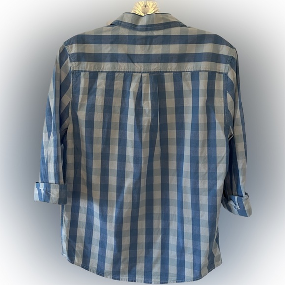 Boy’s JK Authentic Long Sleeve Button Up. Size L. Color Blue. - Picture 2 of 3
